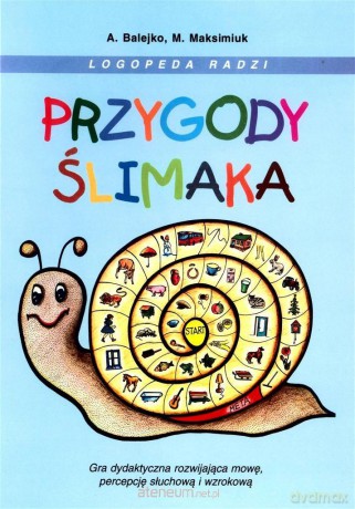 Przygody Ślimaka - plansza - A. Balejko, M. Maksimiuk [KSIĄŻKA]