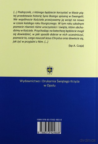 Religia szkoła podstawowa 5 podręcznik Jezus Chrystus naszym Zbawicielem [KSIĄŻKA]