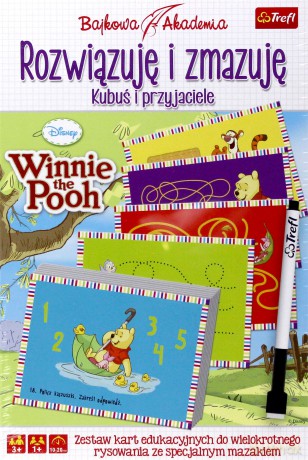 TREFL Rozwiązuję i zmazuję - Kubuś Puchatek [GRA]