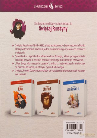 Skuteczni Święci. Święta Faustyna [KSIĄŻKA]