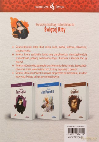 Skuteczni Święci. Święta Rita [KSIĄŻKA]