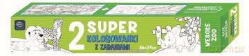 Super kolorowanka z zadaniami ZOO [KSIĄŻKA]