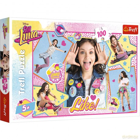 TREFL 100 el. Soy Luna kolaż [PUZZLE]