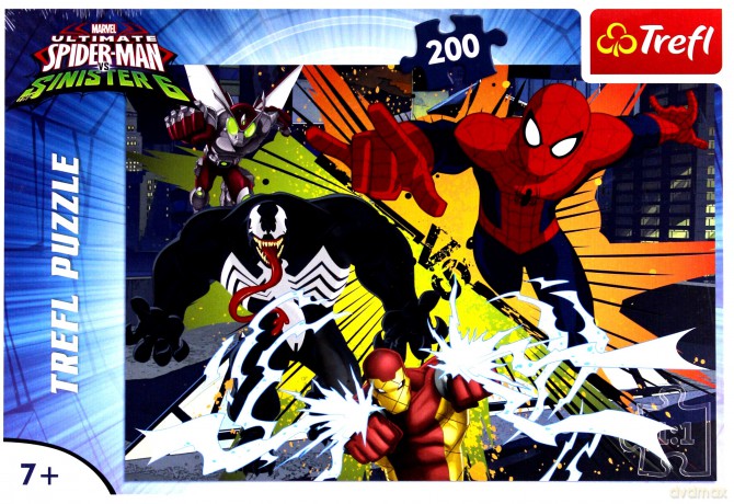 TREFL 200 el. - Wielkie Starcie - Spiderman [PUZZLE]