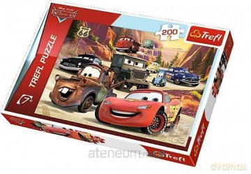 TREFL 200 el. - Wyprawa w góry - Auta [PUZZLE]