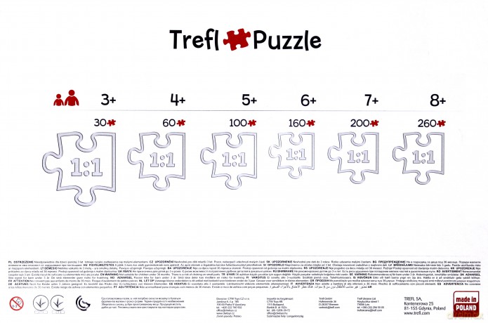 TREFL 260 el. - Kocia przyjaźń [PUZZLE]