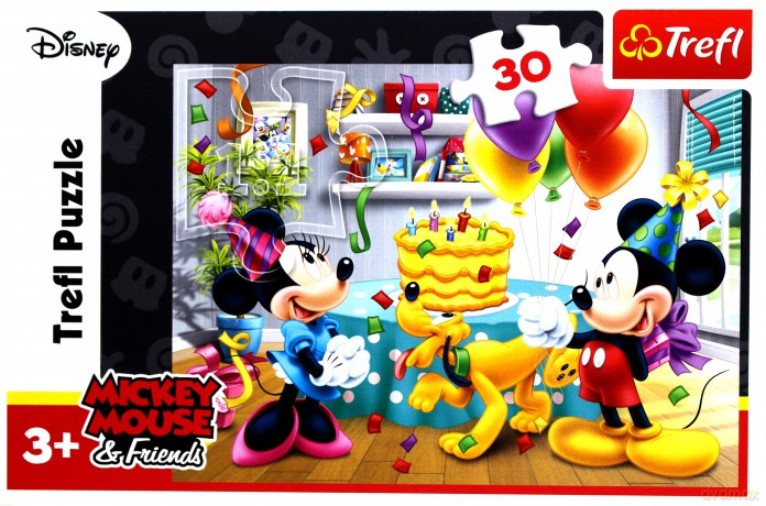 TREFL 30 el. Tort urodzinowy [PUZZLE]