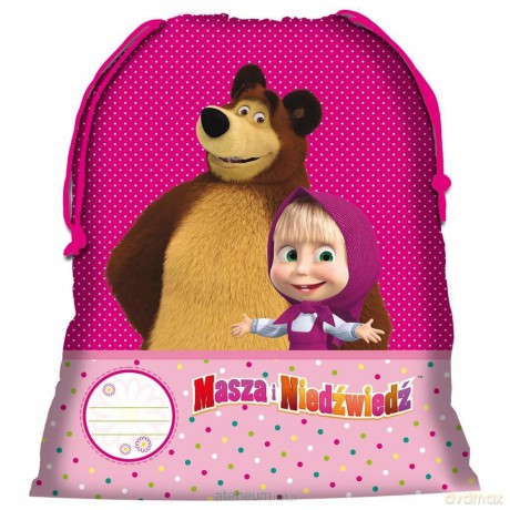 Worek na obuwie Masza i Niedźwiedź 10