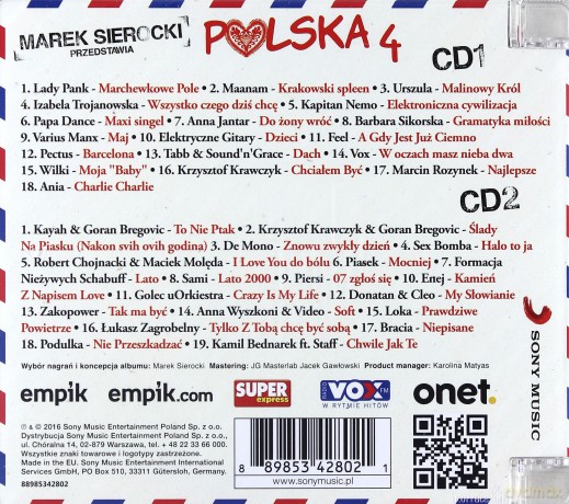 Marek Sierocki Przedstawia: I love Polska 4 [2CD]