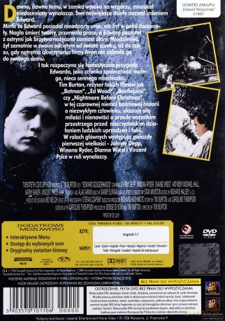 Edward Nożycoręki [DVD]