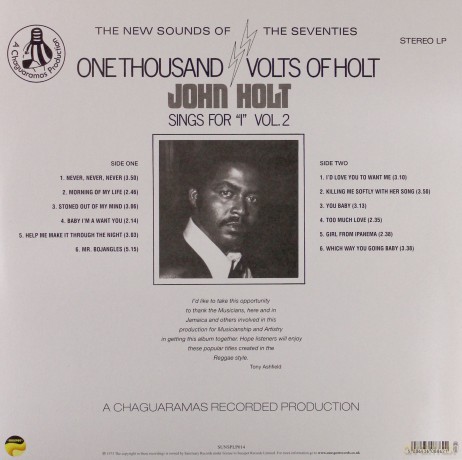 John Holt: 1000 Volts Of Holt [Winyl]
