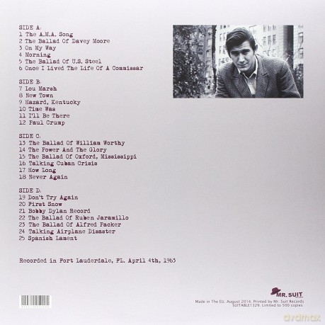 Phil Ochs: 1963 Demo Sessions [2xWinyl]