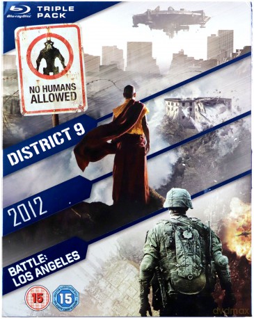 2012 / Battle: Los Angeles / District 9 [3Blu-Ray]