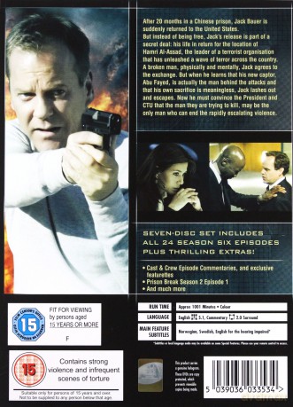 24 Season 6 [DVD]