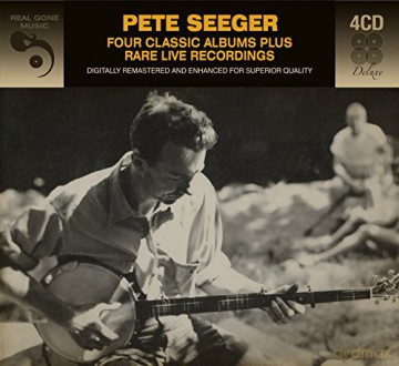 Pete Seeger: 4 Classic Albums Plus Rare Live Recordings [4CD]