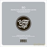 Vinyl Styl: 50 Pack Protective Outer Album Record Sleeves
