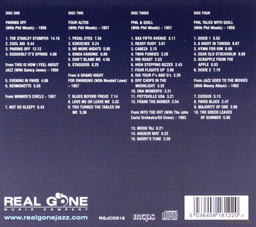 Gene Quill: 7 Classic Albums [4CD]