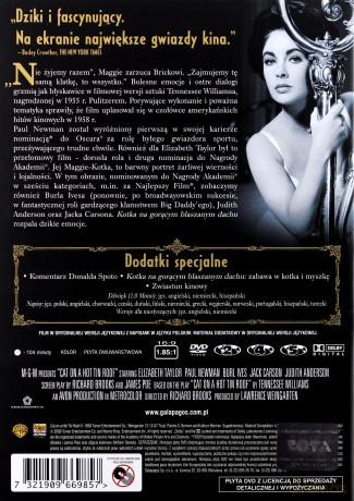 Kotka na gorącym blaszanym dachu [DVD]