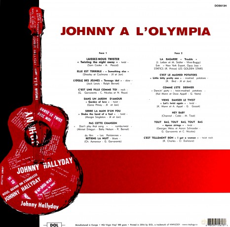 Johnny Hallyday: A L'olympia [Winyl]