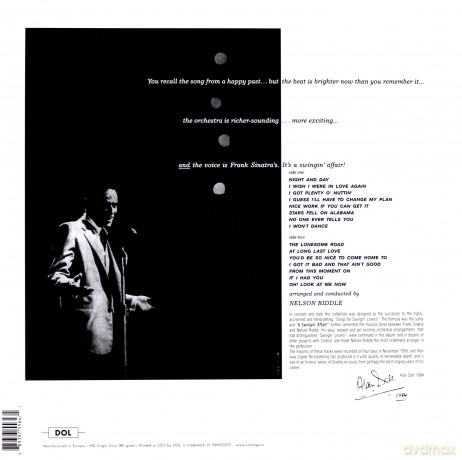 Frank Sinatra: A Swingin' Affair [Winyl]