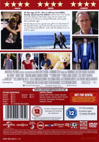 About Time (Czas na miłość) [DVD]