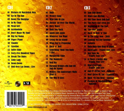 Status Quo: Accept No Substitute The Definitive [3CD]