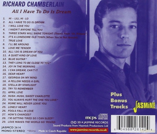 Richard Chamberlain: All I Have To Do Is Dream [CD]