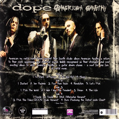 Dope: American Apathy (Limited) [2xWinyl]