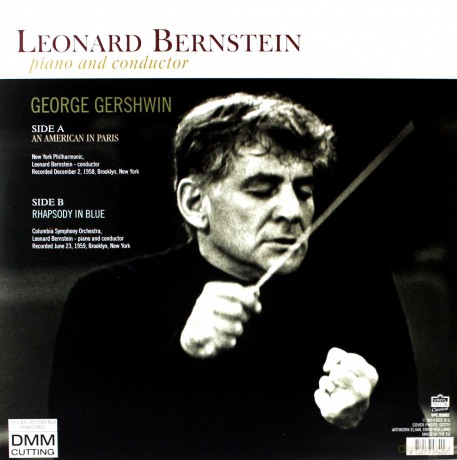 Leonard Bernstein & George Gershwin: An American In Paris / Rhapsody In Blue [Winyl]
