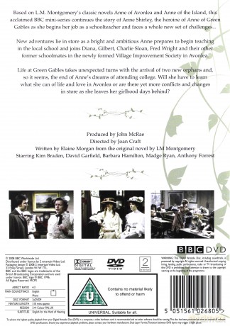Anne Of Avonlea [2DVD]
