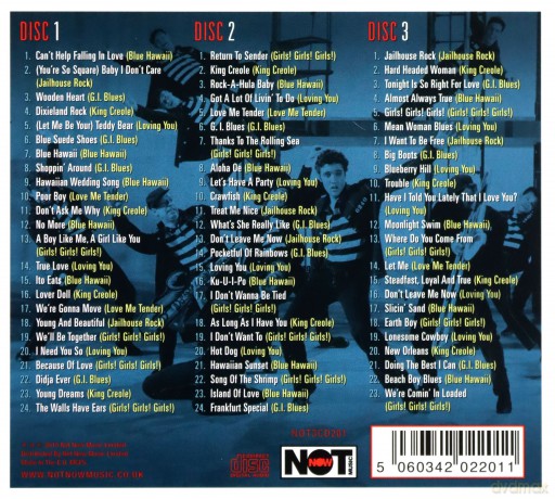 Elvis Presley: At The Movies [3CD]