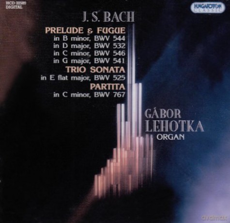 Gabor Lehotka: Bach/Prelude And Fugue [CD]
