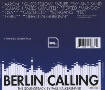 Berlin Calling soundtrack (Paul Kalkbrenner) [CD]