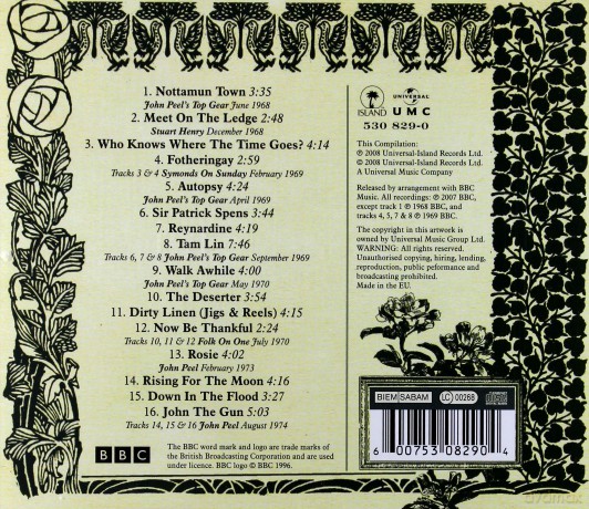 Fairport Convention: Best Of The Bbc Recordings [CD]