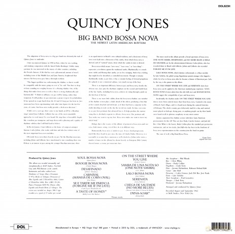 Quincy Jones: Big Band Bossa Nova [Winyl]