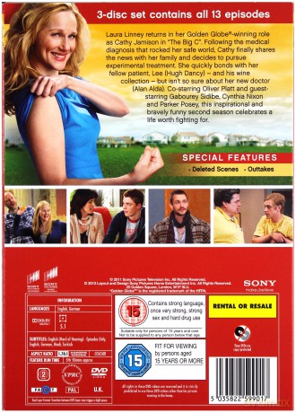 Big C The Season 2 (Słowo na R) [3DVD]