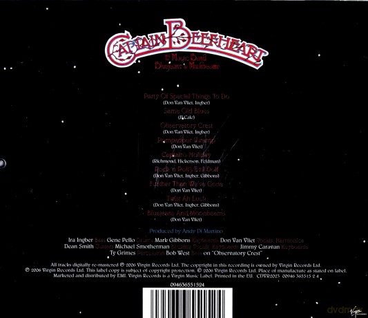 Captain Beefheart: Blue Jeans And Moonbeams [CD]