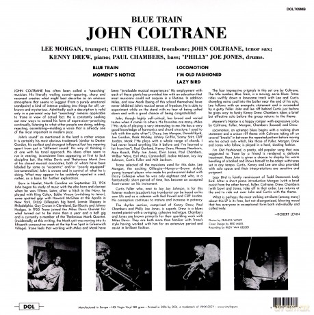 John Coltrane: Blue Train Coloured Vinyl [Winyl]