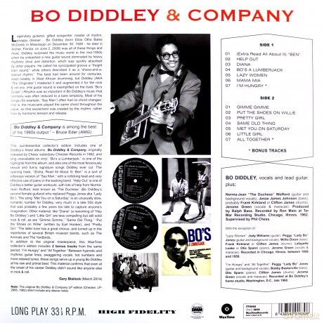 Bo Diddley: Bo Diddley & Company [Winyl]