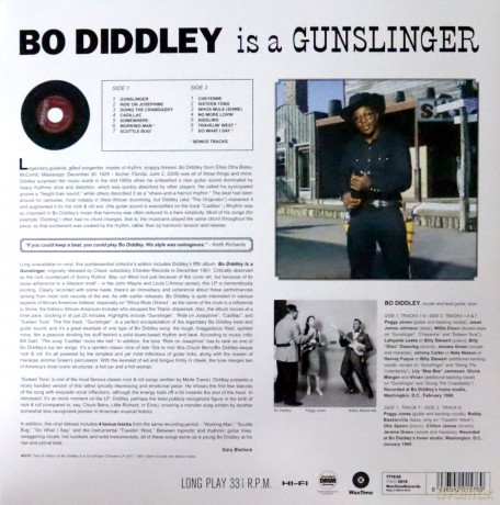 Bo Diddley: Bo Diddley Is A Gunslinger [Winyl]