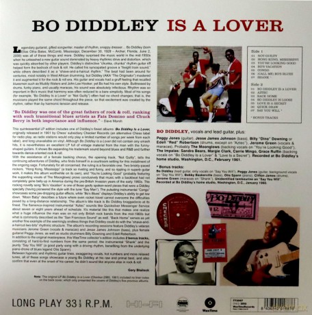 Bo Diddley: Bo Diddley Is A Lover [Winyl]