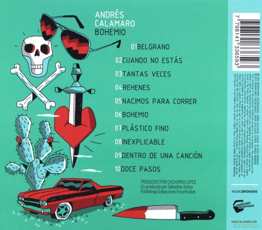 Andres Calamaro: Bohemio [CD]