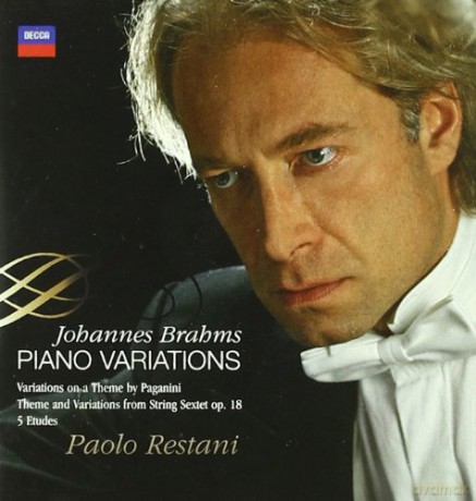 Restani: Brahms Piano Variations [CD]