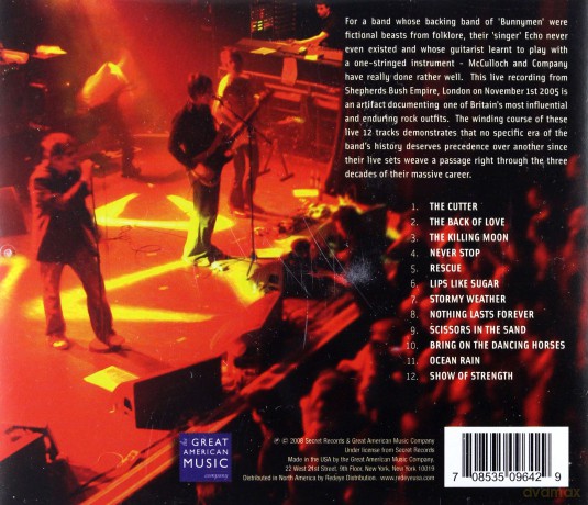 Echo And The Bunnymen: Breaking The Back Of Love [CD]