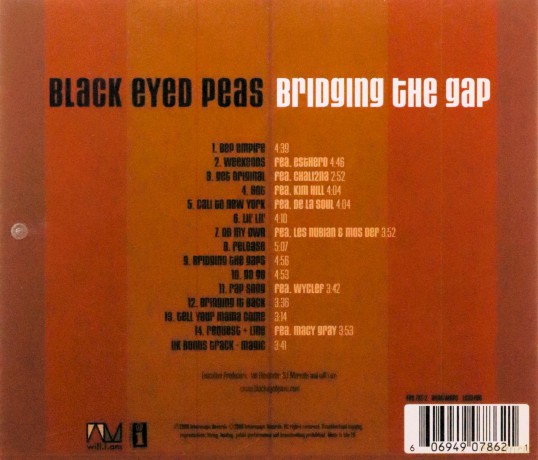 Black Eyed Peas: Bridging The Gap [CD]