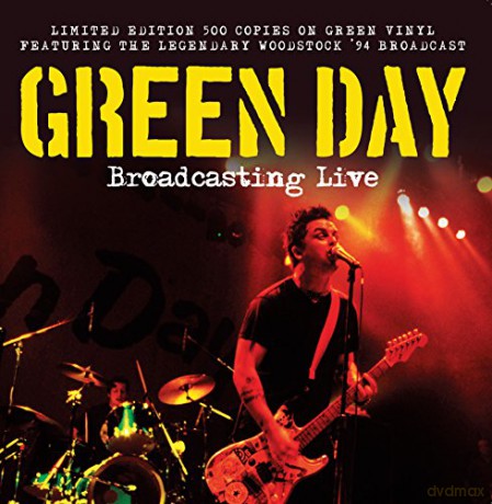Green Day: Broadcasting Live Green Vinyl [Winyl]