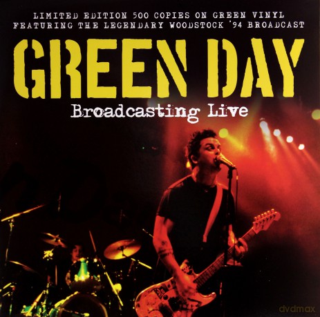Green Day: Broadcasting Live Green Vinyl [Winyl]