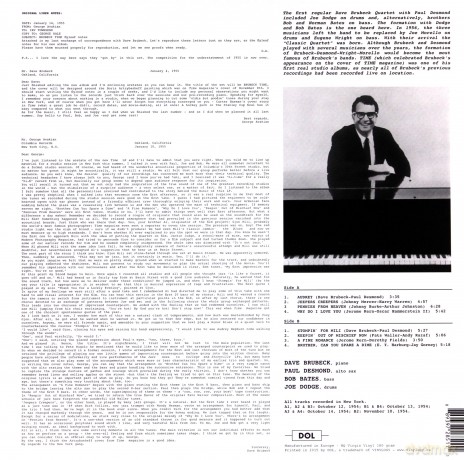 Dave Brubeck Quartet: Brubeck Time [Winyl]