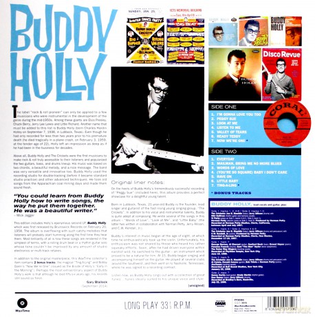 Buddy Holly: Buddy Holly Second Album [Winyl]