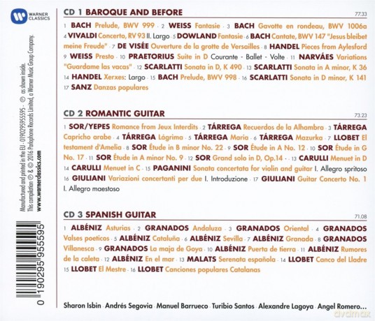 50 Best Guitar Classics (2016) [3CD]